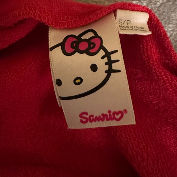 Size S red Mighty Fine hello kitty sweatshirt - Picture 2 of 2